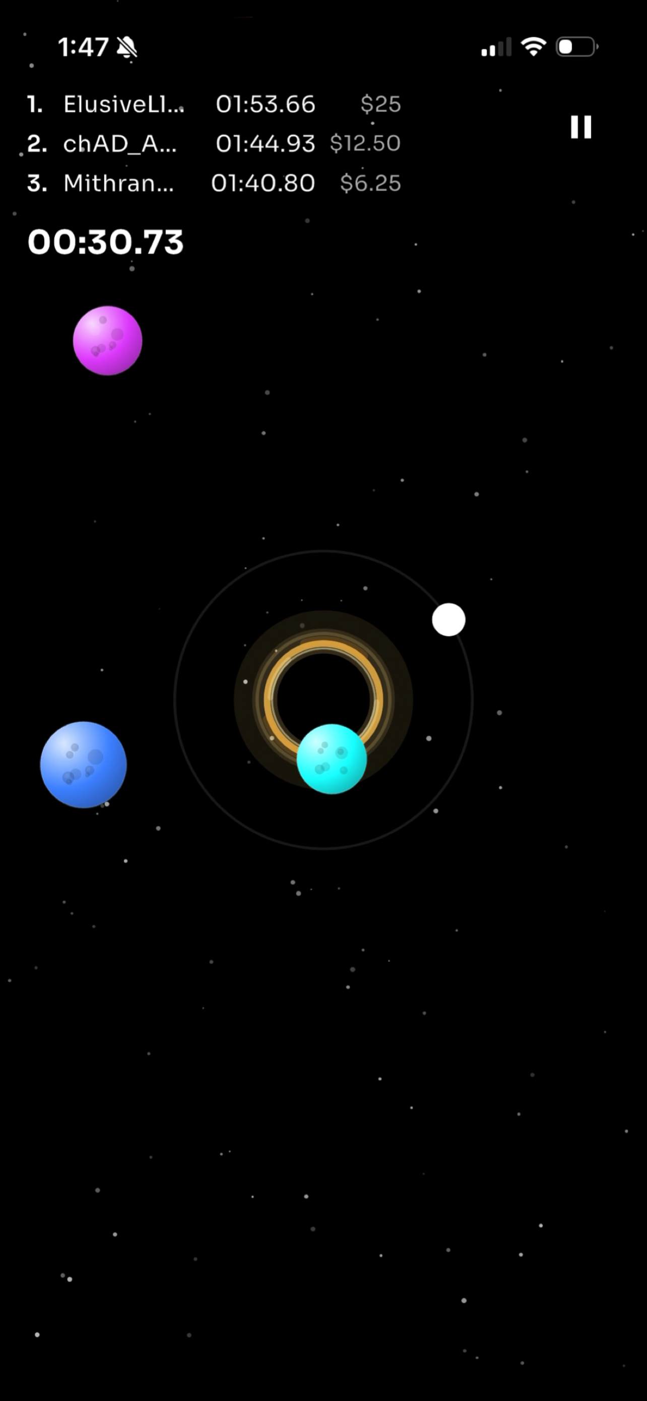 Stellar Return gameplay screenshot